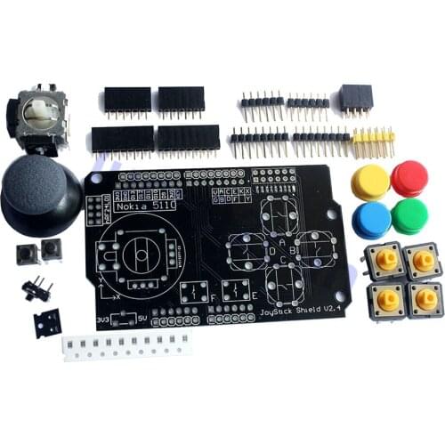 Joystick Shield Module Robotics Control for Arduino expansion Board DIY Kit