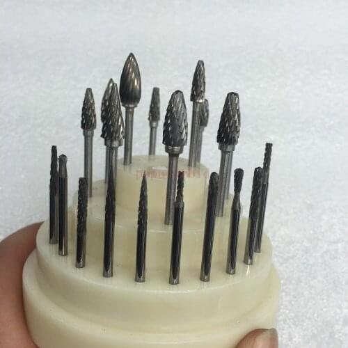Dental Lab Technician Tools Tungsten Steel Dental Lab Burrs Tooth Drill Dental Polishing Drills