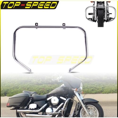 32mm Highway Crash Bar 1 1/4" Tube Front Bumper Guard for Kawasaki Vulcan VN1500 VN 1500 Engine Guard 1996-2008