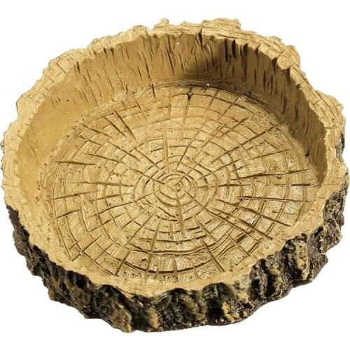 Water Bowl Reptile Turtle Bowl for Amphibians Snakes Lizard Gecko