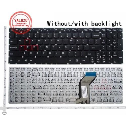 YALUZU English New Keyboard FOR Lenovo Y700 Y700-15 Y700-15ISK Y700-15ACZ Y700-17ISK Y700-15ISE US laptop keyboard Backlight