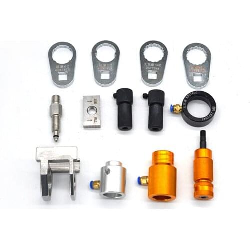 NEW!FOR CUM-MINSS Diesel Common Rail Injector Repair Disassemble Wrench Clamp Oil Collector Measuring Test Tool Sets
