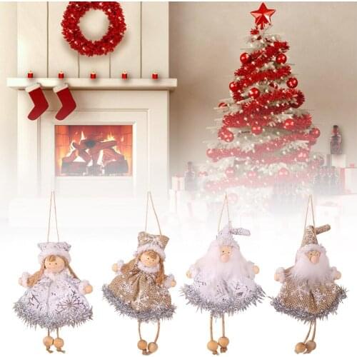 New Cute Old Man Angel Pendant Christmas Tree Decorations Angel Decoration Accessories