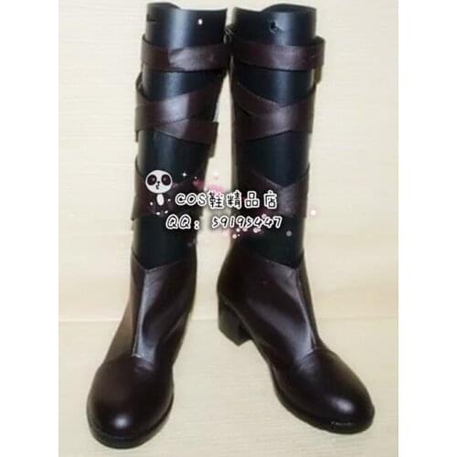 Saint Seiya: Legend of Sanctuary Aiolos Adult Halloween Cosplay Shoes Boots X002