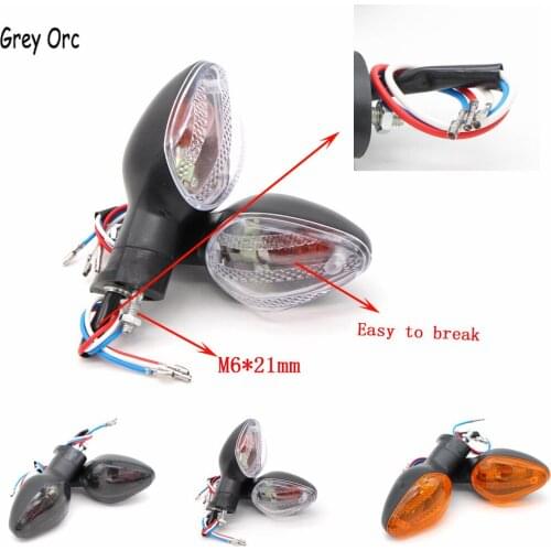 For HONDA CBR600RR CBR600F CBR1000RR FAZE 250 Front /Rear Turn Signal Indicator Light Motorcycle Accessories