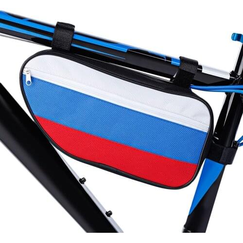 Waterproof Bicycle Bag Bike Bag 2.5LTriangle Bag Beam Bag Mountain Front Bag Saddle Bag Toolkit Riding Equipment Russia