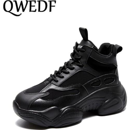 2019 Women Sneakers Fashion Casual Shoes Woman Comfortable Breathable Mesh Lace Platform Vulcanized Shoes Chaussure Femme X11-85