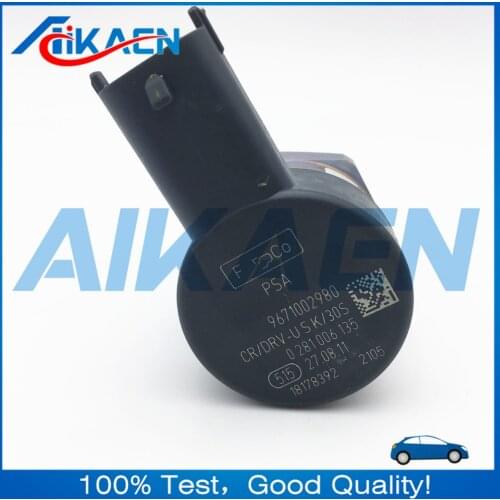 0281006135 Common Rail Pressure Regulator Diesel Fuel Pressure Regulator DRV for Mondeo IV BA7 CITROEN PEUGEOT 96710-02980