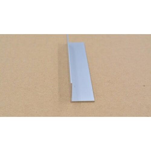 20mmx20mm aluminum plate length 500mm L profile angle thickness 1.2mm 1pcs