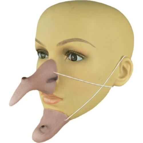 1Pc Carnival Girl Lady Dressing Up Nose For Halloween Supply Halloween Holiday & Wicked Witch Nose Halloween Costume Accessories