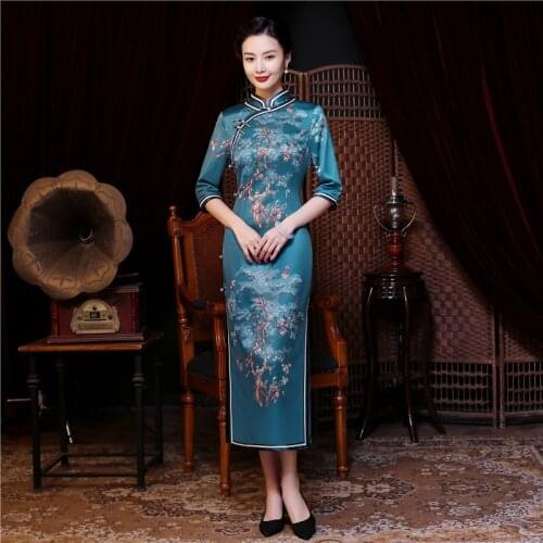 2021 GVLL casual chinese dress cheongsam traditional dress chinese traditional dress