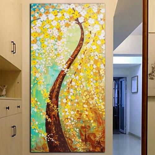 5D DIY Diamond Painting Cross Stitch Money tree Diamond Embroidery Round Square Stones Mosaic painting Rhinestone Wall sticker