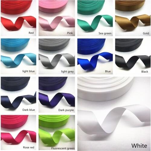 New 10/15/20/25/40/50MM Width Satin Ribbon Multi-Purposes Wedding Party Craft