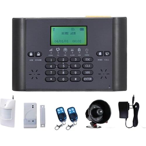Wireless SMS Home Intelligent GSM Alarm System with LCD screen (BL-6000)