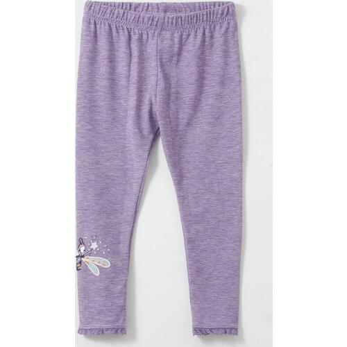 Brand Quality Stretch Cotton Children Kids Girls Trousers Leggings Bottoms Elastic Skinny Pencil Pants Cartoon Baby Girl Clothes