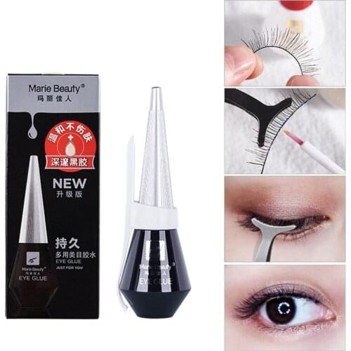 12ml Fast Drying Eyelash Extension Glue Waterproof Eye Lash Adhesive False Eyelash Accessories Waterproof Lash Glue Makeup Tools