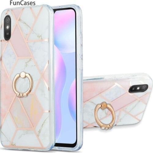 Phone Bags Cases For Xiaomi telefon Redmi 9A Protection Luxurious Soft IMD Casa Cover sFor Xiaomi Redmi cellular 9A Mobile Case