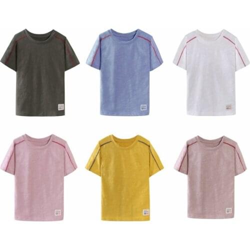 Kids Tshirt Boys Girls T-shirt Children Toddler Top Tee Short Sleeve 2020 Summer Kids tshirt Clothes 3 4 5 6 7 8 Years