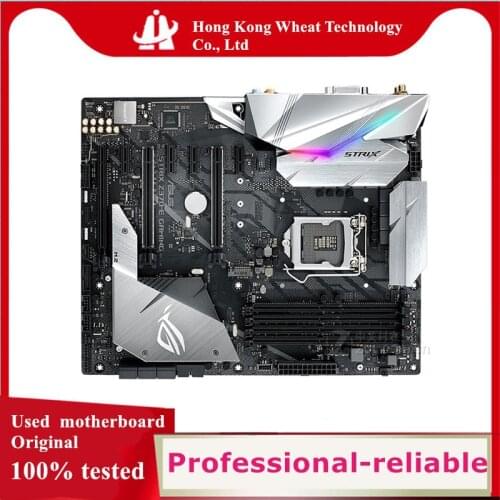 For ASUS ROG STRIX Z370-E GAMING Motherboard Socket LGA 1151 DDR4 M.2 nvme ssd For Intel Z370 Original Desktop Used Mainboard