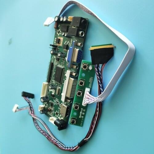 Kit for B156RW01 V0/B156RW01 V3 panel 1600x900 40pin HDMI+DVI+VGA LCD LED Display screen moitor M.NT68676 Controller Board 15.6"