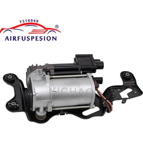 1pc Air Compressor Pump without Solenoid Valve Block For BMW X5 F15 F85 X6 F16 37206875177 37206850555 Air Suspension Repair Kit