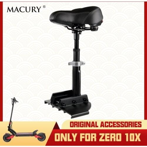 Macury saddle for speedual T10-ddm zero10x zero 10x electric Scooter seat kit official accessory parts height adjustable chair