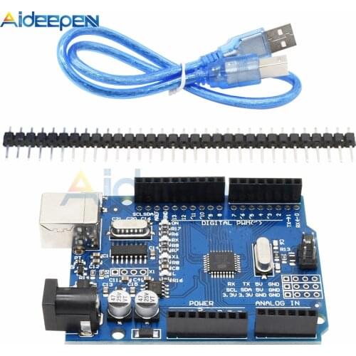 UNO R3 MEGA328P CH340 CH340G For Arduino UNO R3 with USB Cable