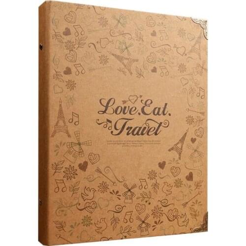 Free Shipping Creative Loose-leaf Postage Stamps Album Collection Book Stamp Collection Craft Handmade DIY Paper Album