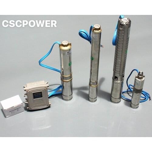 3 inch DC Solar Submersible Water Pump 12v Brushless Pumps for wells