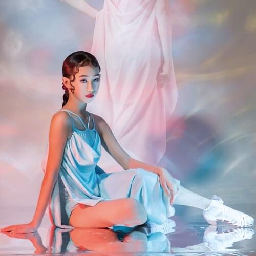 Fairy Latin Dance Dress For Girls Designer Clothes Summer Dress Stage Costume Ballroom Dancewear Salsa Dancing Outfit DL8021