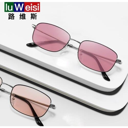 KIYO Brand 2020 New Women Men Square Polarized Sunglasses Metal Classic Sun Glasses High Quality UV400 Driving Eyewear 9645
