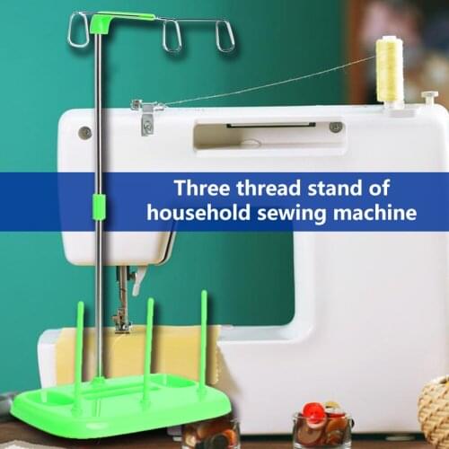 Thread Holder Stand Embroidery Wire Rack Stitch Easily Handle Lightweight Machine for Household Wife Sewing Decorations