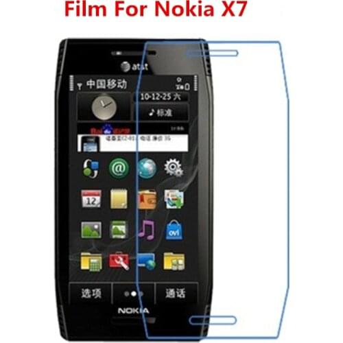 1/2/5/10 Pcs Ultra Thin Clear HD LCD Screen Protector Film With Cleaning Cloth Film For Nokia X7