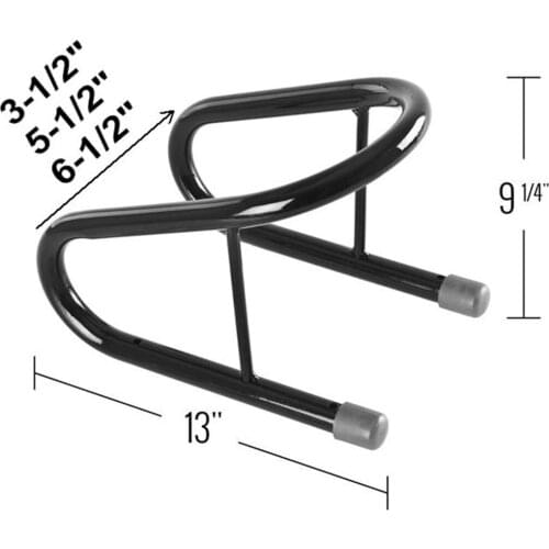 5.5" Removable Motorcycle Wheel Chock Kit For Harley Trailers Mount