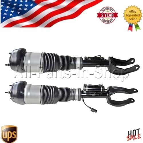 AP02 New 1663206713 1663206813 Front Left+Right Air Shock Struts For Mercedes ML X166 W166 ML250 ML350 ML400 ML500