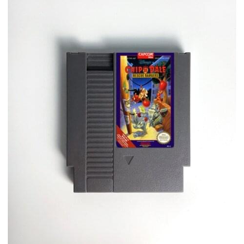 Chip n' Dale Rescue Rangers - Game Cartridge For NES Console 72 Pins 8bit