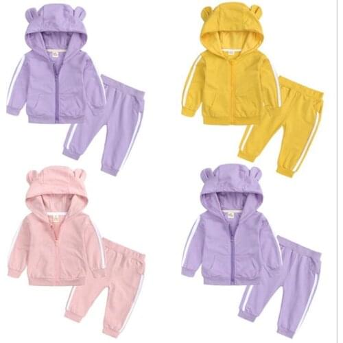 Baby Clothing Set Autumn Girl Boy Sweatshirts Long Sleeve T Shirts+Casual Pants 2Pcs Set Toddler Outfit Children Cothing Suit