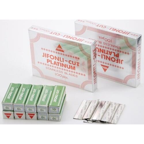 0.15mm Brand New Stainless Steel Eyebrow Blades Razor Trimmer Blade Facial Knife Blade Hair Removers Shaper makeup Tool