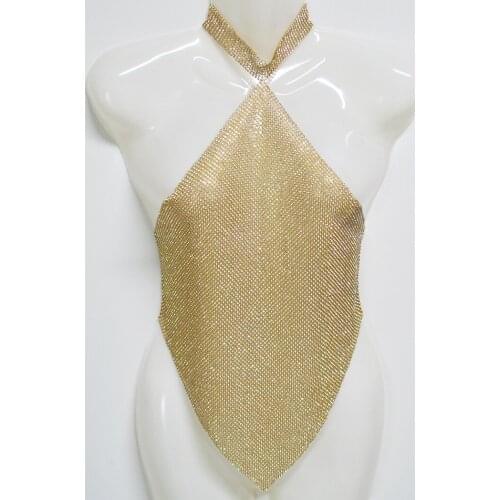 2021 New Fashion Golden Chest Chain Women Jewelry Popular Hollow Holiday Beach Body Chains Lady Sisters Party Accessories