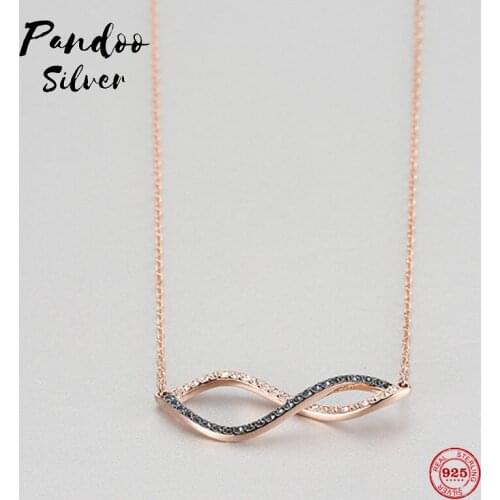 Fashion Charm Original 1:1 Copy, Blue Mix And Match Kinks Clavicle Chain Necklace Women Luxury Jewelry Gifts