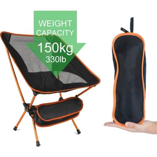 Portable Camping Beach Chair Lightweight Folding Fishing Outdoor camping Outdoor Ultra Light Picnic Seat Fishing Tools Chair