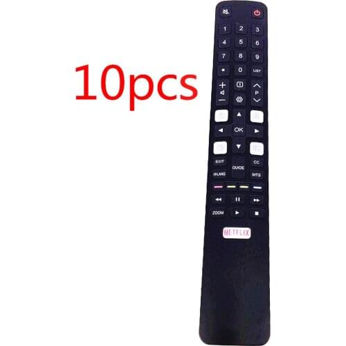 （10pcs）New Original RC802N YLI2 For RCA TCL HITACHI Smart TV Remote Control 06-IRPT45-BRC802N