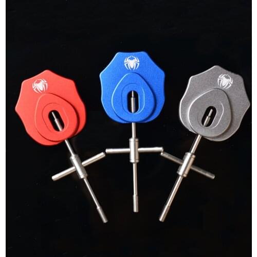 TOMA Fishing Reel Aluminum Alloy Remover Kit Maintenance Tools cup Reel drum Bearing Spool Dismantling Repair and modification