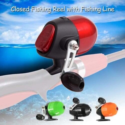 Fishing Wheel Catapults Closed Spherical Shot Control Hunting Fish Fishing Reel With Fishing Line Carretilha Pesca