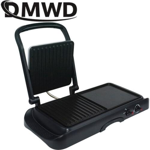 Multifunction Oven Electric Shabu Hot Pot Barbecue Grill Machine BBQ Pie Pizza Griddle Pancake Baking Flat Pan Plate Crepe Maker