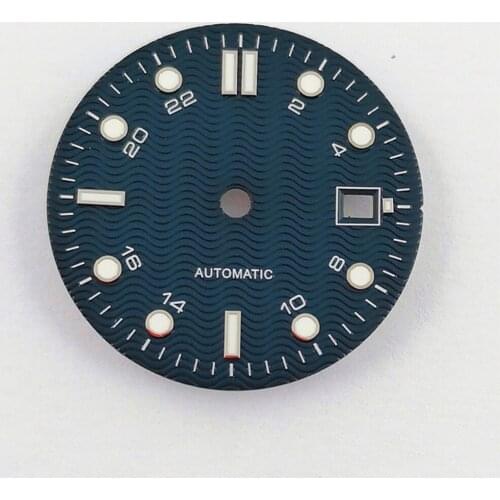 Luminous Watch Dial 31MM for Miyota 82 Series Movement For ETA 2836 2824 for Mingzhu DG2813 3804 Movement Parts