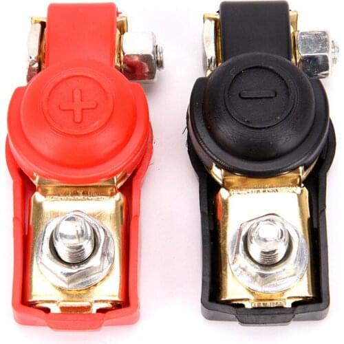 For Car Caravan Auto Car Battery Terminal Connector Battery Pair of 12V Quick Release Battery Terminals Clamps Wholesale