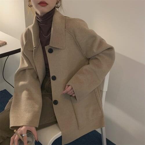 Ailegogo Women's Short Coats
