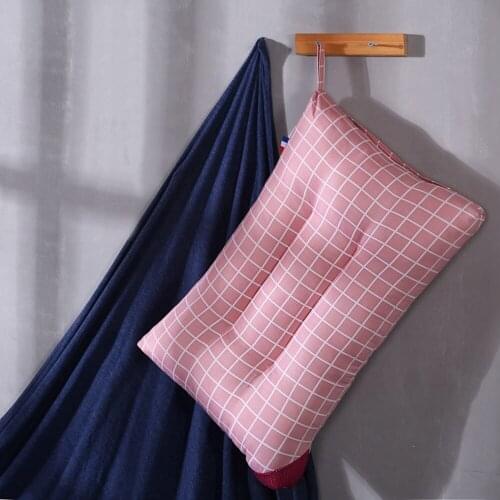 White Stereotype Pillow Filling Neck Pillow Core for Sleeping Bed Pillow Cushion Core Inner 100% Cotton Pillow Cover Home