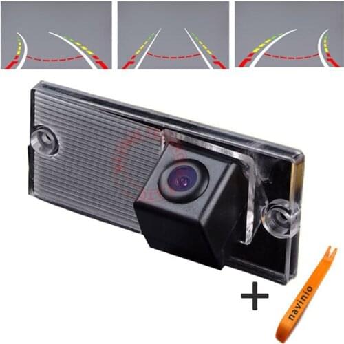 CCD car track camera reversing trajectory For Kia Sportage Sorento reverse parking car camera waterproof NTSC night vision